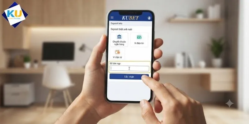 Chia sẻ hướng dẫn KUBET về nạp tiền